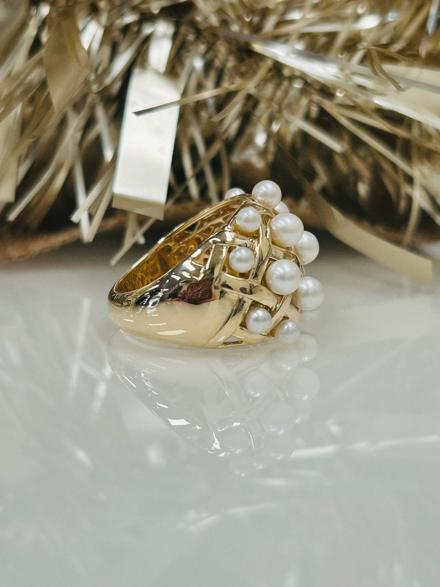 Chanel baroque online ring