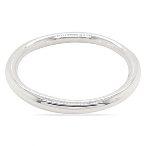 Sterling Silver Round Bangle