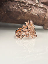 Load image into Gallery viewer, 9ct R/G Ornate Guardian Angel Ring