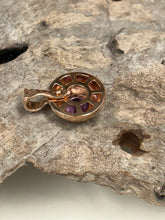 Load image into Gallery viewer, 9ct R/G Amethyst Enhancer Pendant