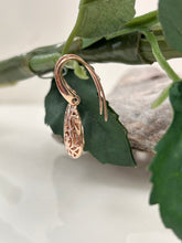 Load image into Gallery viewer, 9ct R/G Filigree Pear Shape Earrings