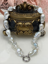 Load image into Gallery viewer, 16mm Baroque Pearl Necklace with Euro Bolt Clasp