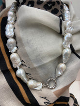 Load image into Gallery viewer, 16mm Baroque Pearl Necklace with Euro Bolt Clasp