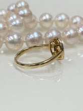 Load image into Gallery viewer, 9ct Y/G Citrine &amp; Diamond Ring