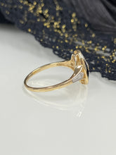 Load image into Gallery viewer, 9ct Yellow Gold Onyx &amp; Diamond Ring
