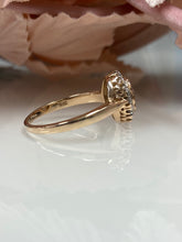 Load image into Gallery viewer, 9ct Rose Gold Morganite &amp; Diamond Ring